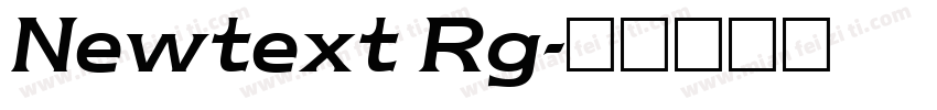 Newtext Rg字体转换